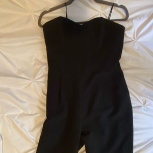 Black Macy’s jumpsuit